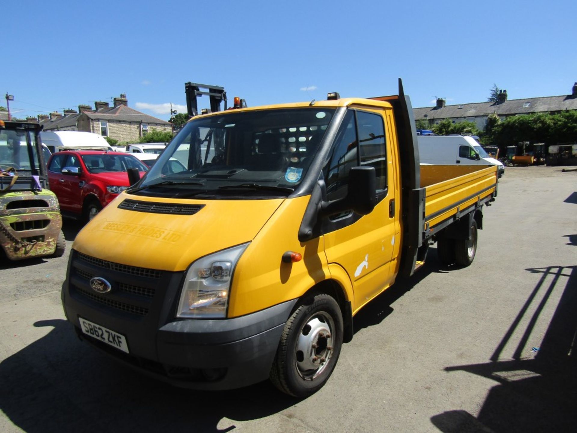 62 reg FORD TRANSIT 125 T350 RWD DROPSIDE, 1ST REG 01/13, 141219M WARRANTED, V5 HERE, 1 FORMER - Image 2 of 6