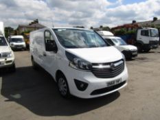 68 reg VAUXHALL VIVARO 2900 SPORTIVE CDTI, 1ST REG 10/18, TEST 11/22, 68703M