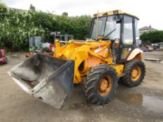 S reg JCB 2CX FARM MASTER, 1ST REG 11/98, 4824 HOURS, V5 HERE, 1 FORMER KEEPER [+ VAT]