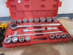 21PC 3/4 DRIVE SOCKET SET [+ VAT]