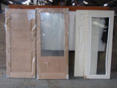 4 INTERNAL DOORS [NO VAT]