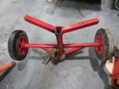 FIXED WHEEL PIPE BOGEY TROLLEY (DIRECT HIRE COMPANY) [+ VAT]