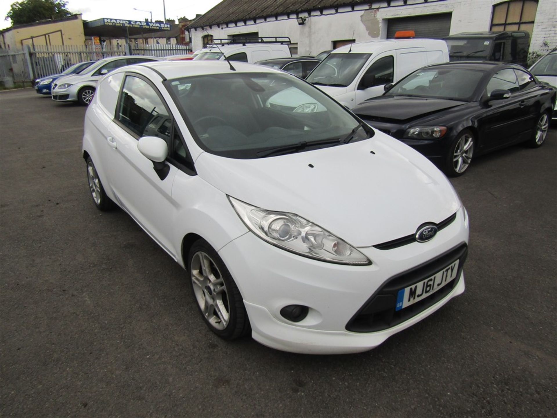 61 reg FORD FIESTA SPORT TDCI VAN, 1ST REG 10/11, TEST 10/22, 161449M NOT WARRANTED, V5 HERE,