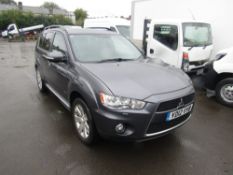 12 reg MITSUBISHI OUTLANDER GX 4 DI-D, 1ST REG 04/12, TEST 10/22, 182667M WARRANTED, V5 HERE, 2