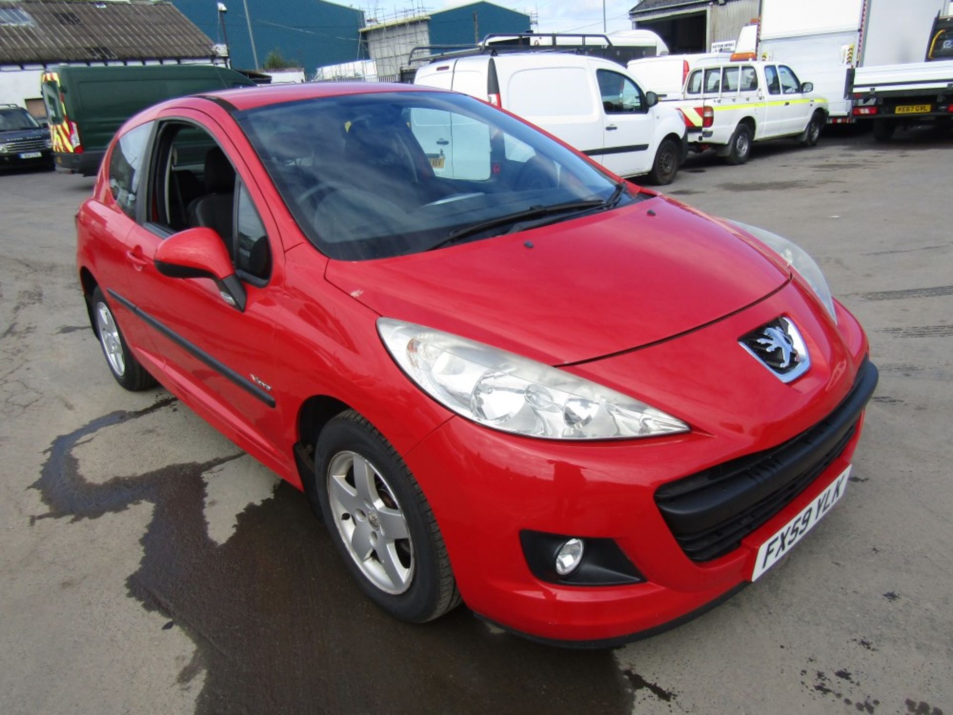 59 reg PEUGEOT 207 VERVE 1.4 PETROL, 1ST REG 11/09, TEST 08/23, 81015M WARRANTED, V5 HERE, 4