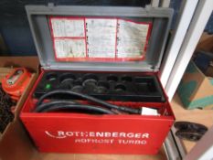 ROTHENBERGER ELECTRIC PIPE FREEZER [NO VAT]