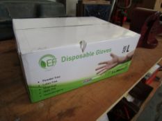 QTY OF DISPOSABLE GLOVES [NO VAT]