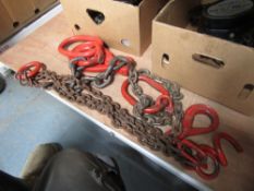3 X STEAL CLAMP CHAINS [NO VAT]