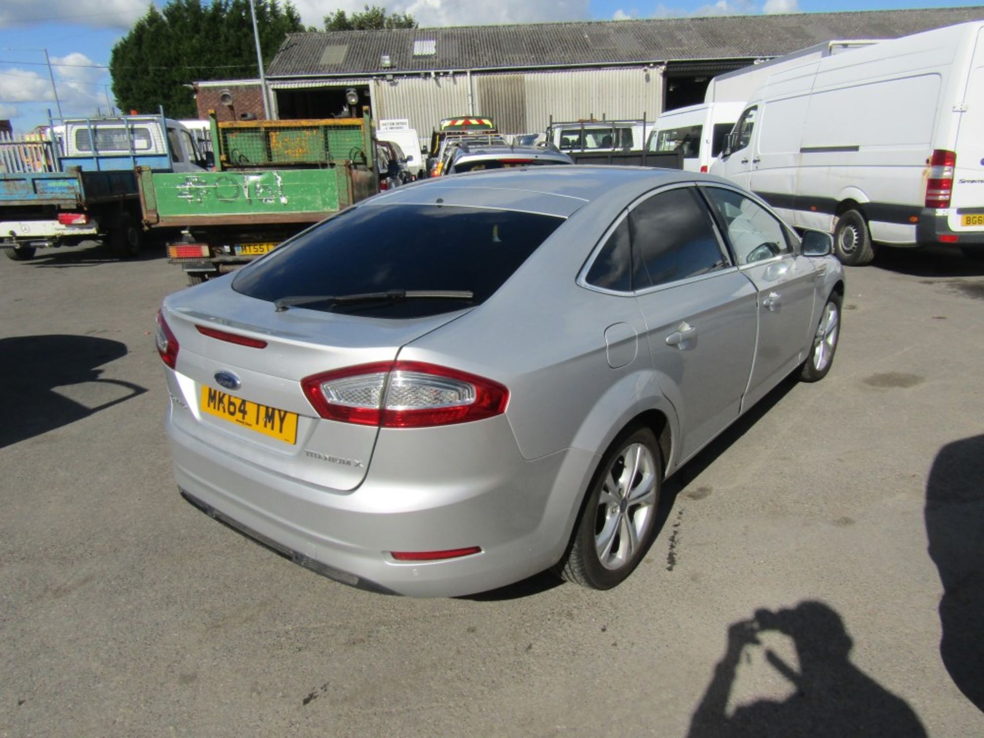 64 reg FORD MONDEO TITANIUM X BS ED TDCI A, 1ST REG 11/14, TEST 11/22, 95954M NOT WARRANTED, V5 - Image 4 of 6