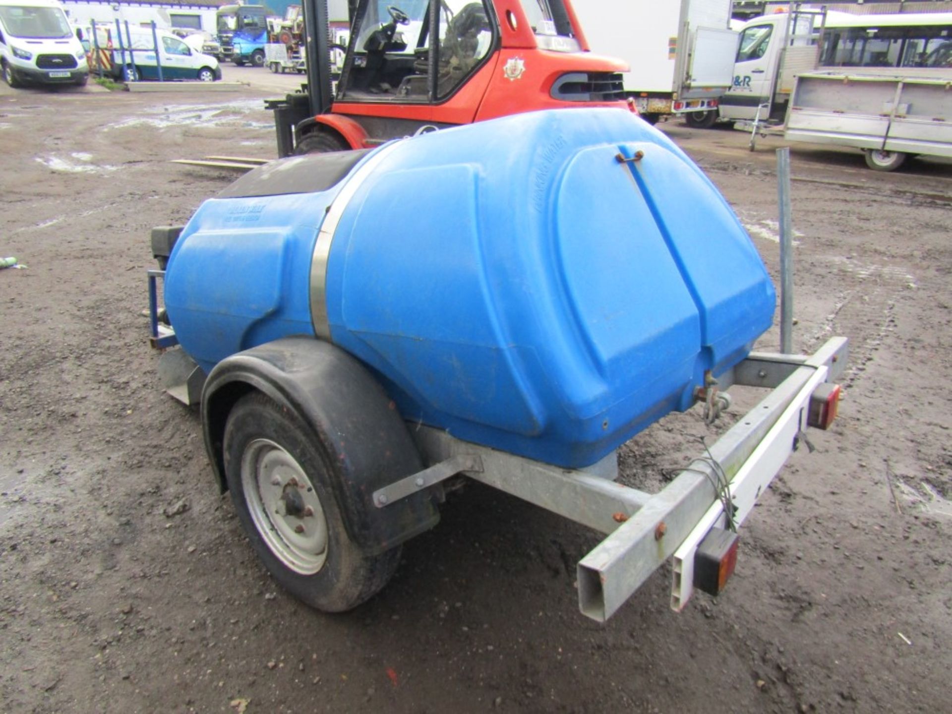 HONDA POWERED BOWSER PRESSURE WASHER TRAILER [NO VAT] - Image 2 of 2