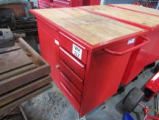 SEALY RED ROLL CAB & TOP BOX (DIRECT COUNCIL) [WH112] [+ VAT]