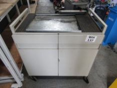 GREY ELECTRICAL CABINET (DIRECT COUNCIL) [WH137] [+ VAT]