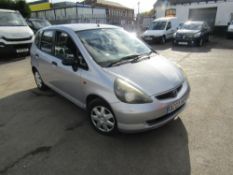 03 reg HONDA JAZZ S, 1ST REG 07/03, TEST 11/22, 155451M, V5 HERE, 2 FORMER KEEPERS [NO VAT]