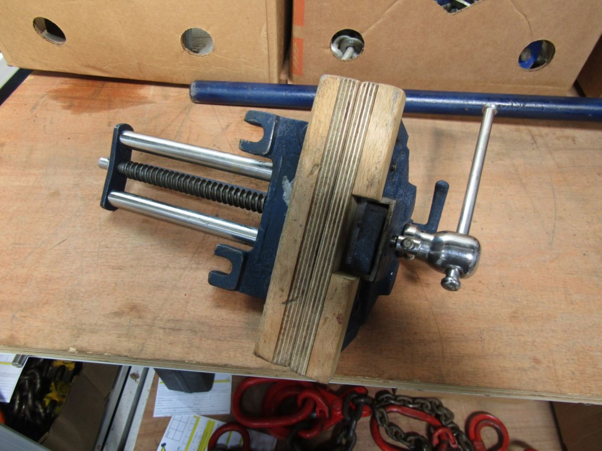 QUICK RELEASE DRAPER WOOD WORKING BENCH VICE [NO VAT]