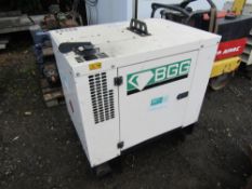 BRUNO 9KVA DIESEL GENERATOR [NO VAT]