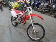 13 reg HONDA CRF 250CC CROSS BIKE (DIRECT COUNCIL) 1ST REG 04/13, NO V5 [WH035] [+ VAT]