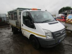 62 reg FORD TRANSIT 125 T350 RWD TIPPER (DIRECT COUNCIL) 1ST REG 09/12, TEST 06/23, 120894M, V5