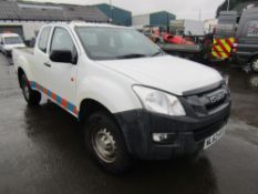 62 reg ISUZU D-MAX E/C INTERCOOLER TD PICKUP, 1ST REG 10/12, TEST 11/22, 143179M WARRANTED, V5 HERE,