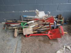 QTY OF ASSORTED GARDEN TOOLS (DIRECT COUNCIL) [WH102] [+ VAT]