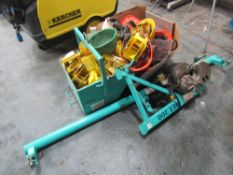 WINCH & BOX OF HELMETS [+ VAT]