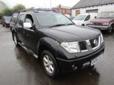 58 reg NISSAN NAVARA LONGWAYDOWN DCI PICKUP, 1ST REG 10/08, TEST 06/23, 221331M, V5 HERE, 3 FORMER