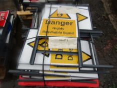 PALLET OF SIGNS (1) (DIRECT HIRE CO) [+ VAT]