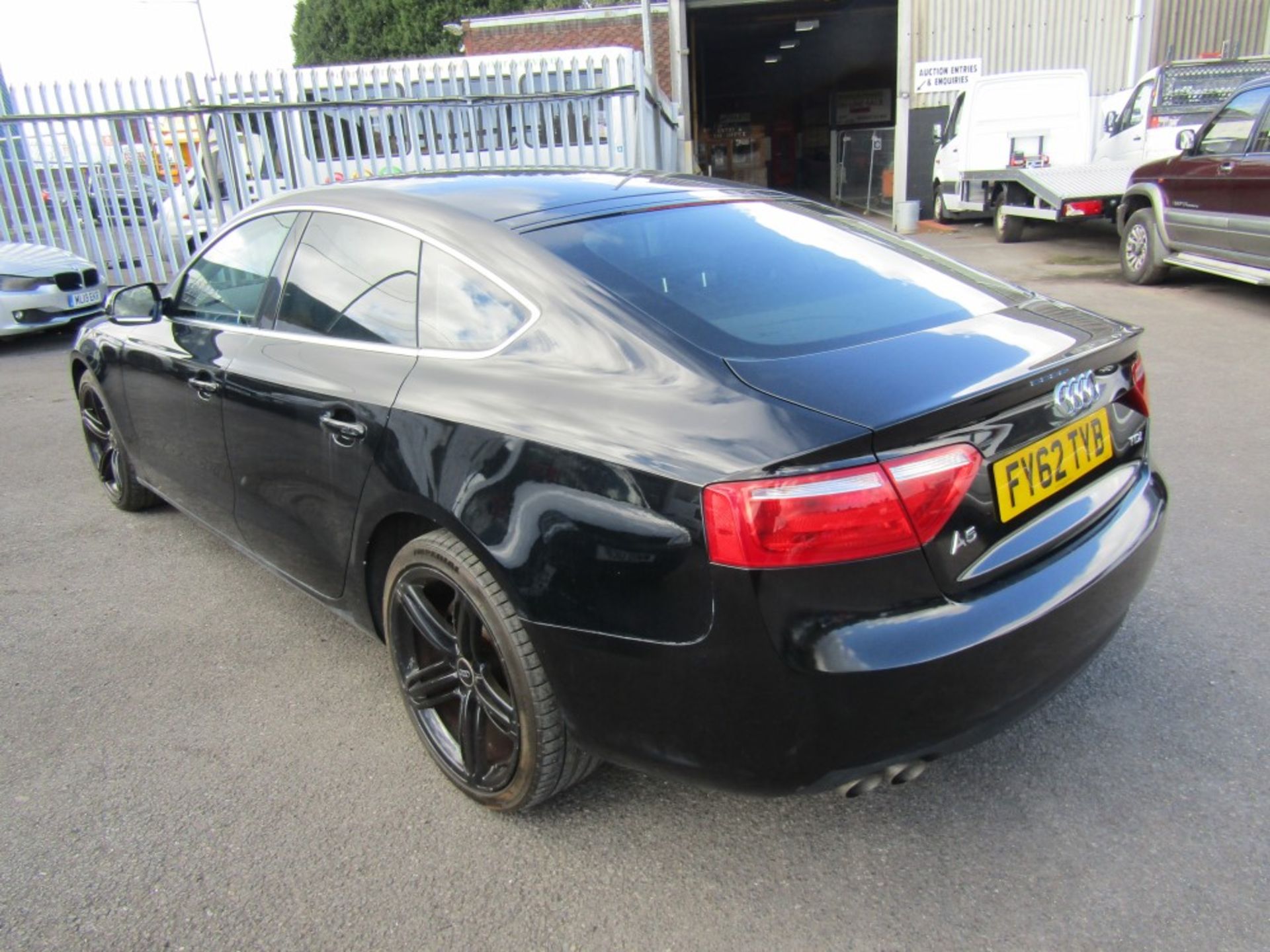 62 reg AUDI A5 TDI, 1ST REG 09/12, 143140M WARRANTED, V5 HERE, 2 FORMER KEEPERS [NO VAT] - Image 3 of 6