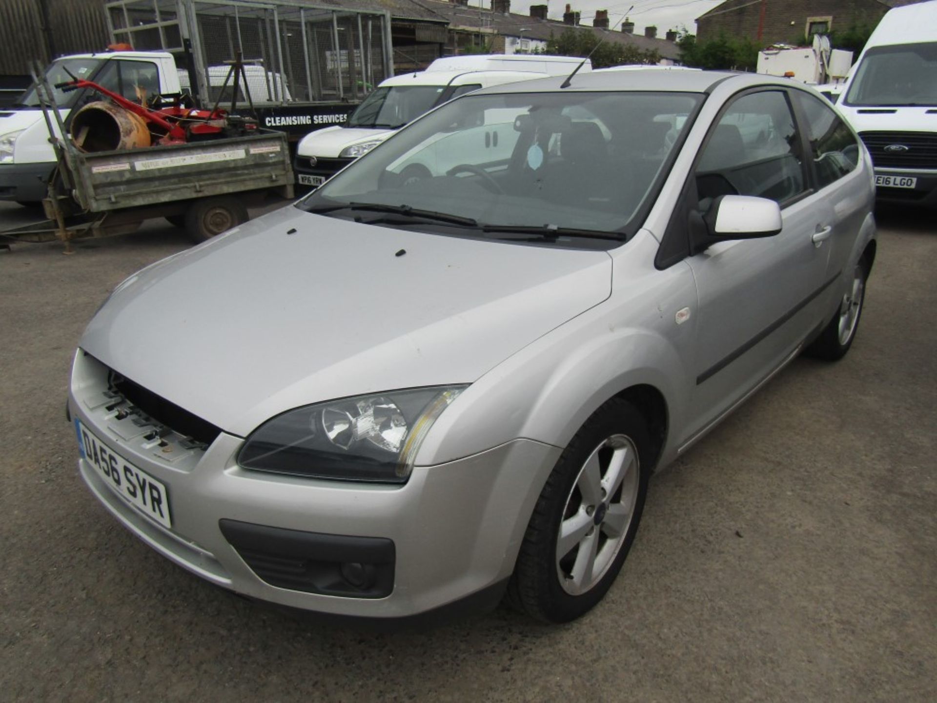 56 reg FORD FOCUS ZETEC CLIMATE, 1ST REG 02/07, TEST 03/23, 148927M NOT WARRANTED, V5 HERE, 8 FORMER - Image 2 of 6