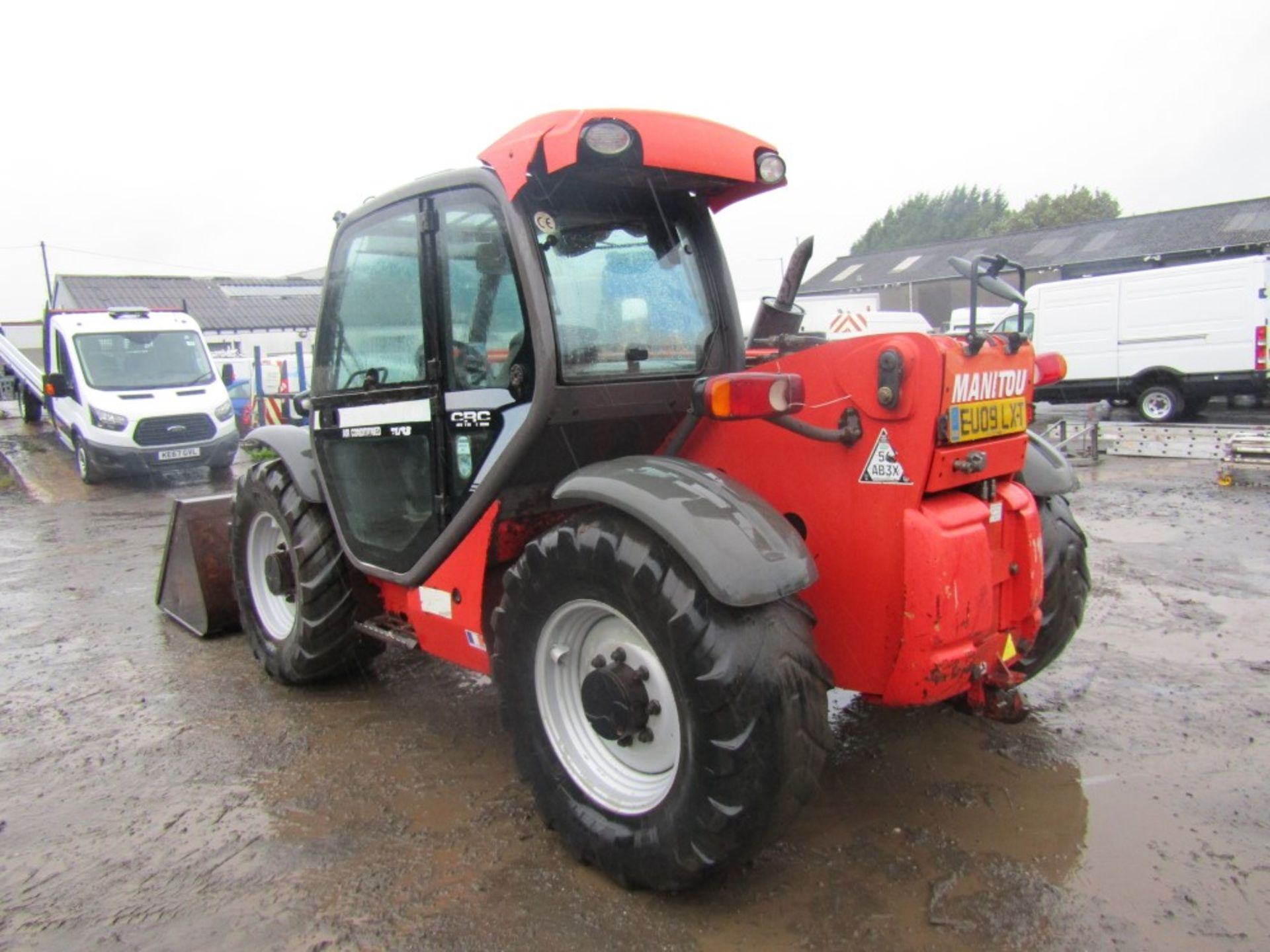 09 reg MANITOU 634 LSU TURBO TELEHANDLER, 1ST REG 05/09, HOURS NOT DISPLAYING, V5 HERE, 2 FORMER - Image 3 of 6