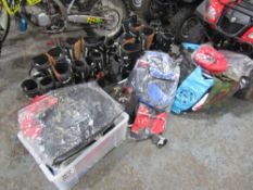 BOXES OF MOTORBIKE CLOTHING & BOOTS (DIRECT COUNCIL) [WH62] [+ VAT]