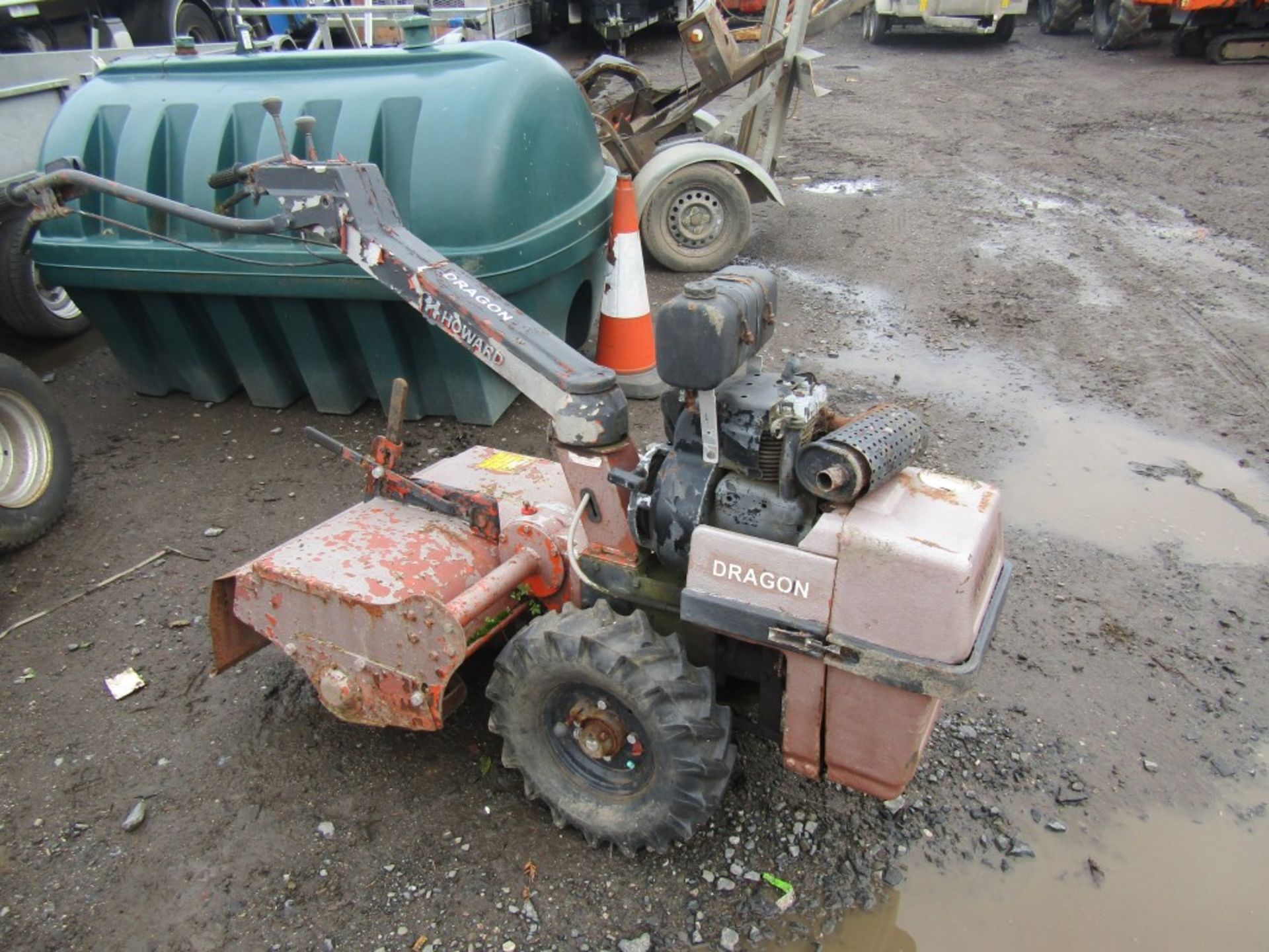 HOWARD PETROL ROTOVATOR [NO VAT]