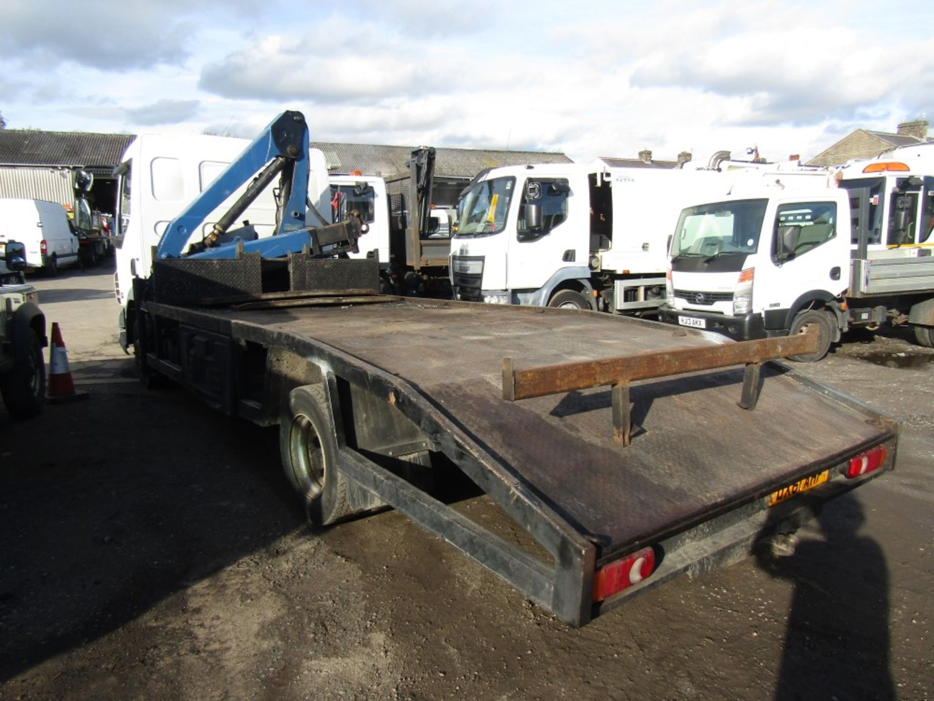 61 reg DAF FA LF45 RECOVERY C/W HIAB, 1ST REG 10/11, V5 HERE, 3 FORMER KEEPERS ]NO VAT] - Image 3 of 7