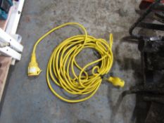 110V LOOSE EXTENSION CABLE (DIRECT HIRE COMPANY) [+ VAT]