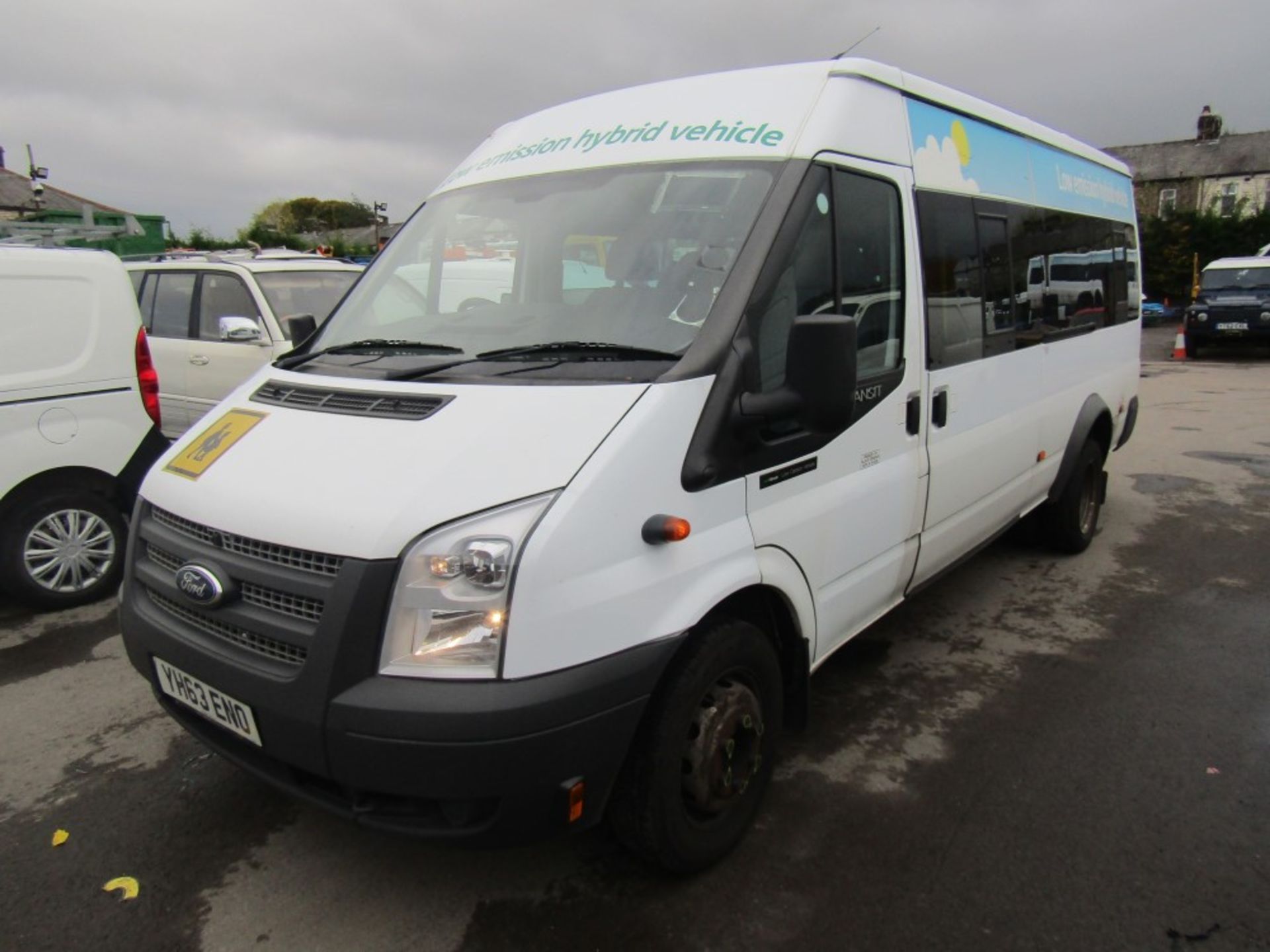 63 reg FORD TRANSIT 135 T430 RWD MINIBUS (DIRECT COUNCIL) 1ST REG 09/13, TEST 07/23, 95403M - Image 2 of 7