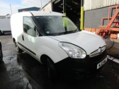 13 reg VAUXHALL COMBO 2000 CDTI (NON RUNNER) (DIRECT ELECTRICITY NW) 1ST REG 05/13, 108684M, V5 MAY