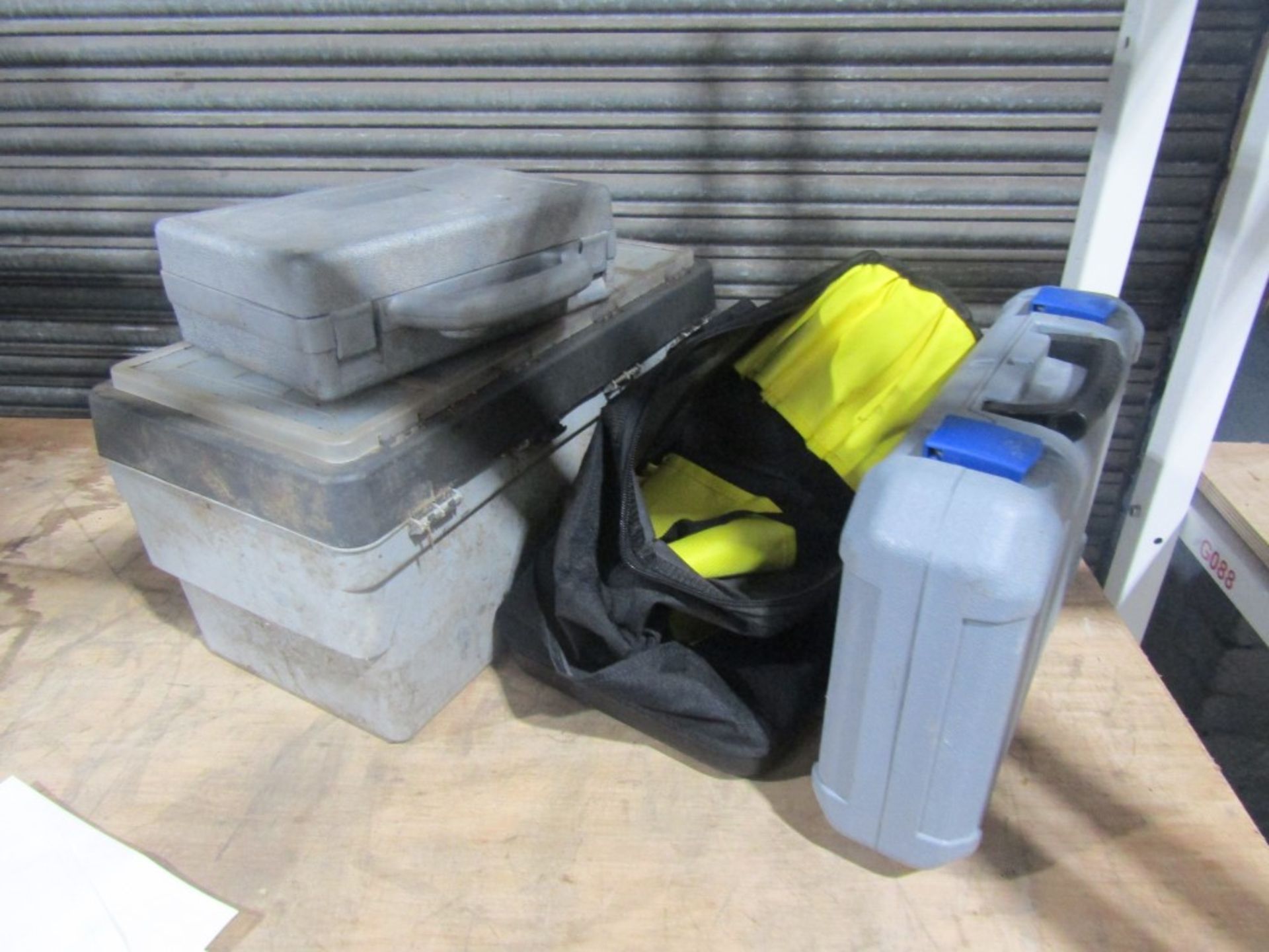 TOOL BAGS, BOXES, CONTENTS [NO VAT]