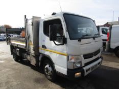 63 reg MITSUBISHI FUSO CANTER 7C15 34 TIPPER (DIRECT COUNCIL) 1ST REG 12/13, TEST 01/23, 82495KM, V5