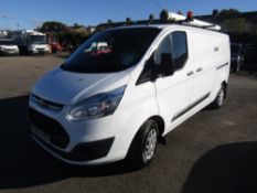 66 reg FORD TRANSIT CUSTOM 290 TREND, 1ST REG 09/16, TEST 09/23, 168606M WARRANTED, V5 HERE, 1 OWNER