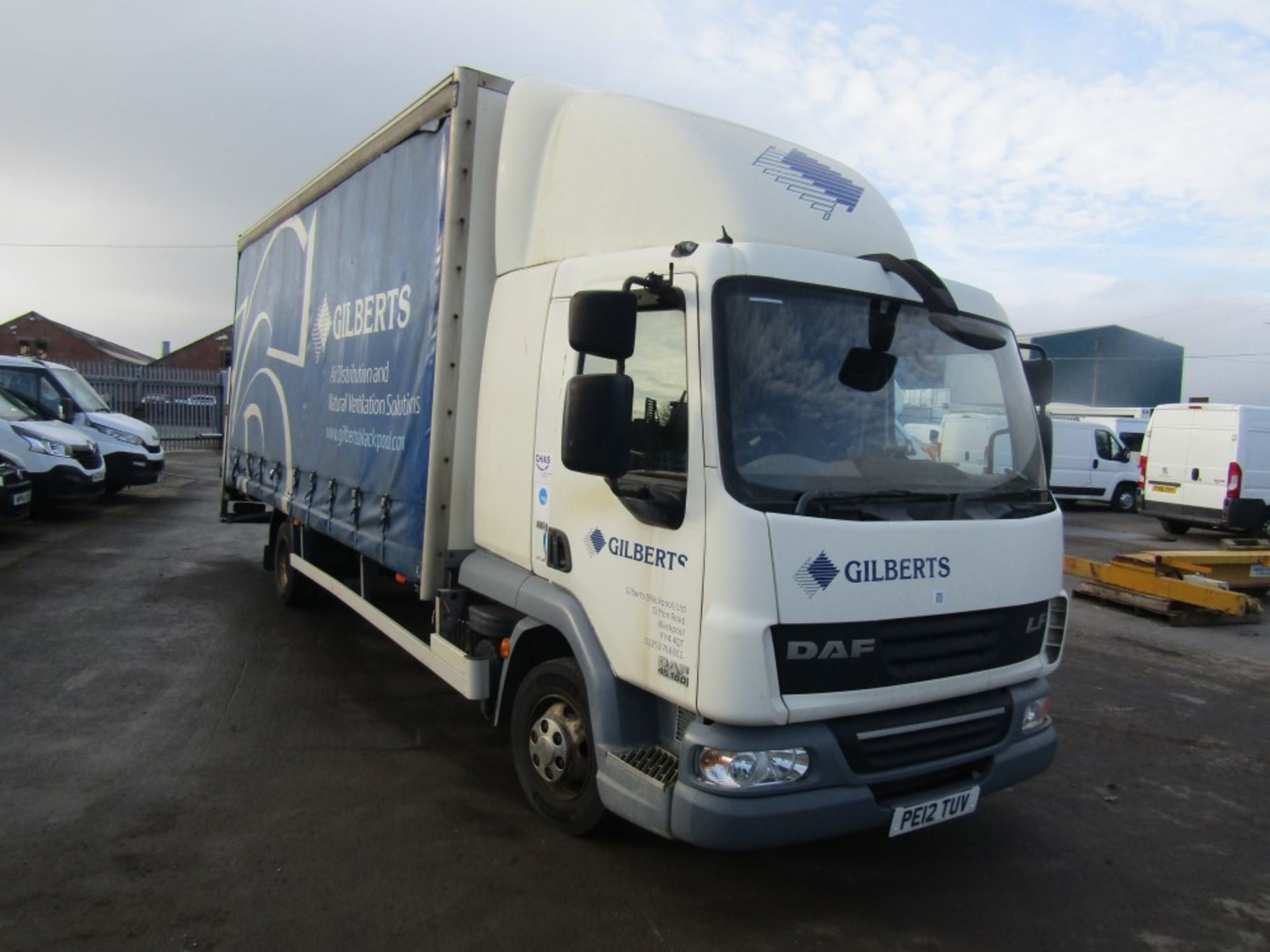 12 reg LEYLAND DAF FA LF45.160 SLEEPER CAB C/W TAIL LIFT, 1ST REG 04/12, TEST 02/23, 695298KM, V5