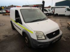 62 reg FORD TRANSIT CONNECT 90 T200 (DIRECT COUNCIL), 1ST REG 11/12, 129779M, V5 HERE, 1 OWNER