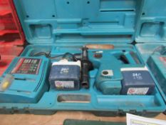 MAKITA 24V CORDLESS DRILL C/W 2 BATTERIES, CASE & CHARGER [+ VAT]