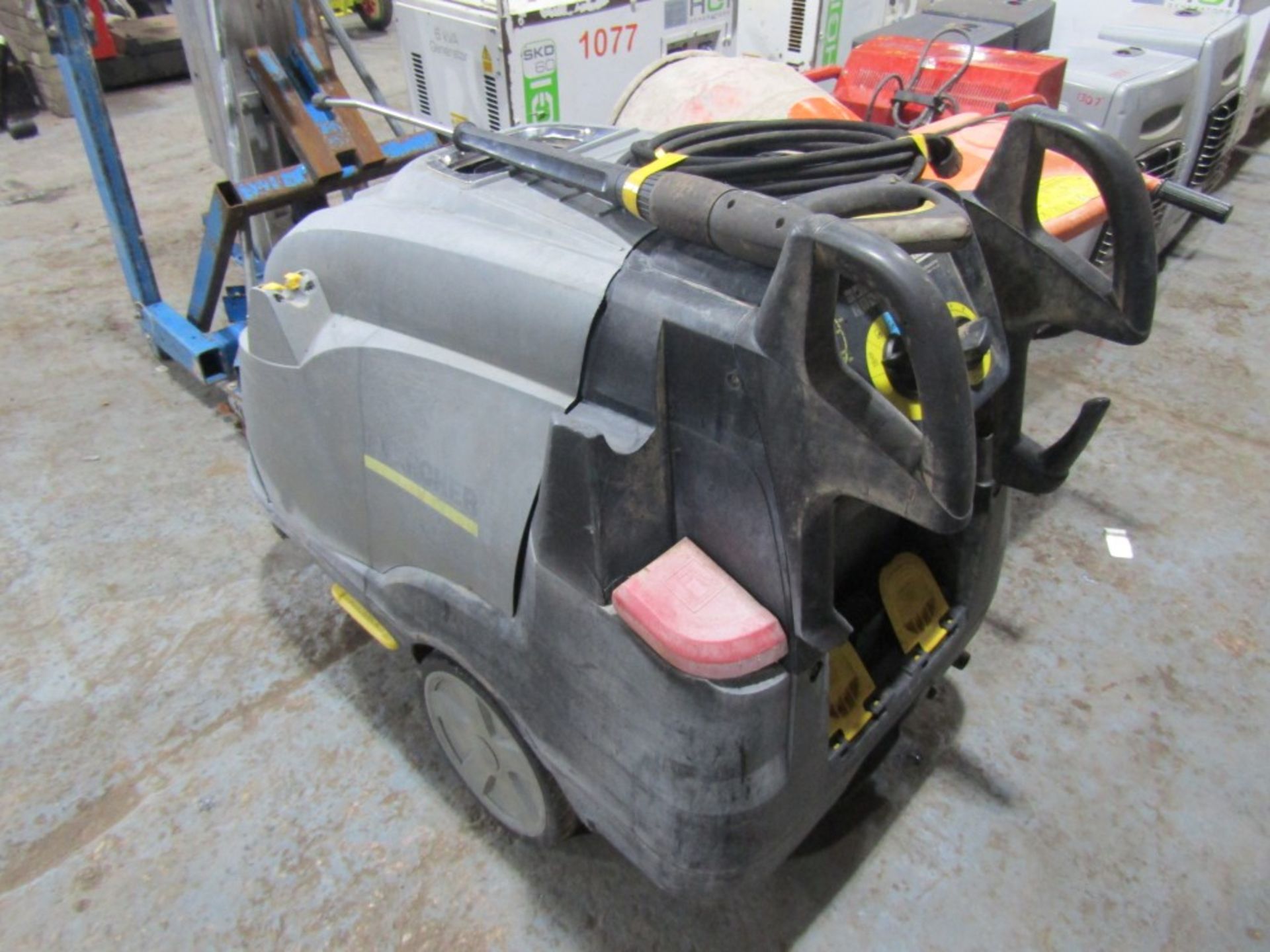 KARCHER HDS7/104M STEAM PRESSURE WASHER (DIRECT HIRE CO) [+ VAT]