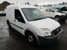 12 reg FORD TRANSIT CONNECT 90 T230 (DIRECT UNITED UTILITIES WATER) 1ST REG 05/12, TEST 02/23,