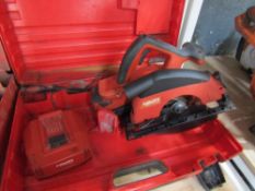 HILTI 36V CORDLESS CIRCULAR SAW C/W BATTERIES & CHARGER [+ VAT]