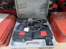 McCULLOCH 16" CORDLESS DRILL C/W BATTERIES & CHARGER [+ VAT]