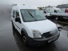 59 reg FORD TRANSIT CONNECT 90 T230 D/C (DIRECT COUNCIL) 1ST REG 11/09, TEST 12/23, 88779M V5 HERE,