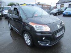 60 reg CITROEN C3 PICASSO EXCLUSIVE HDI, 1ST REG 01/11, TEST 09/23, 111887M, V5 HERE, 4 FORMER