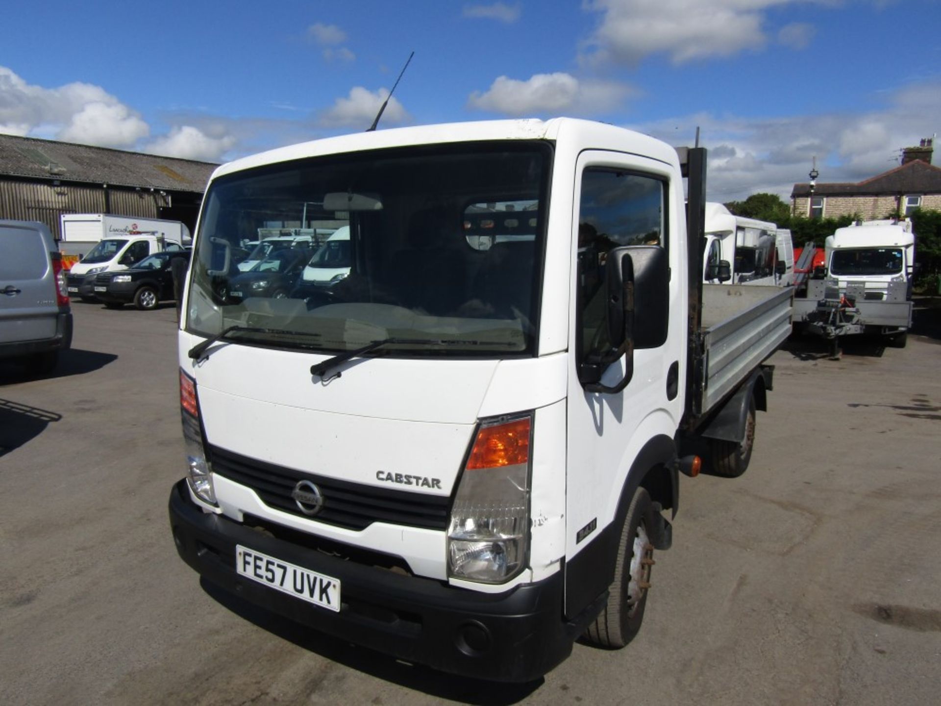 57 reg NISSAN CABSTAR 34.11 PICKUP S/C SWB, 1ST REG 09/07, TEST 08/23, 142395M WARRANTED, V5 HERE, 1 - Image 2 of 6