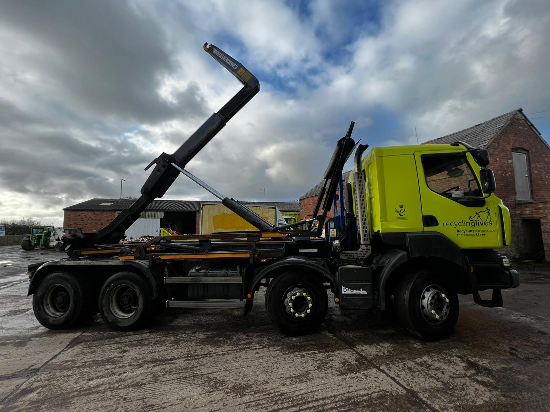 12 reg RENAULT MIDLAM HOOK LOADER C/W EASY SHEET (LOCATION PRESTON) 1ST REG 07/12, 482165KM, NO V5 - Bild 9 aus 21