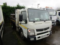 63 reg MITSUBISHI FUSO CANTER 7C15 34 TIPPER (NON RUNNER - DUE TO PARTS ROBBED BUT ENGINE /